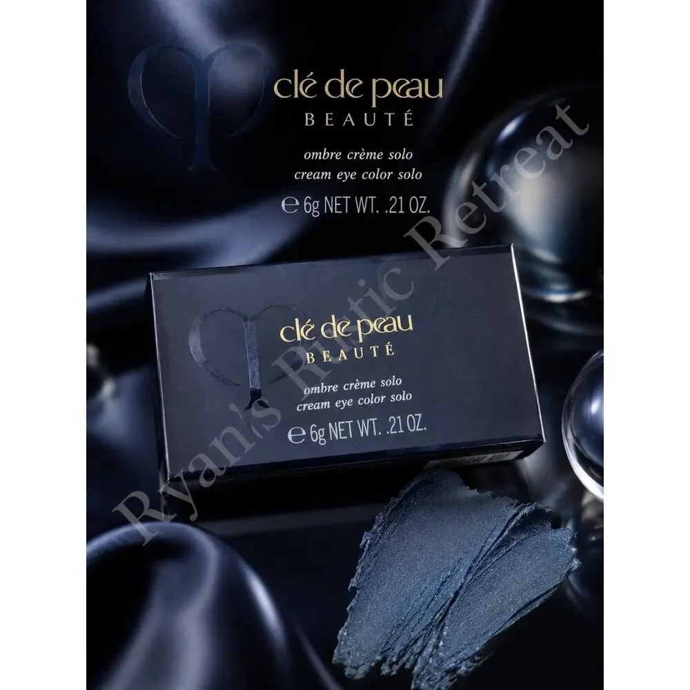 Clé de Peau Beauté Ombre Cream Solo Eye Color #306 Shiny Steel Gray (BN)
